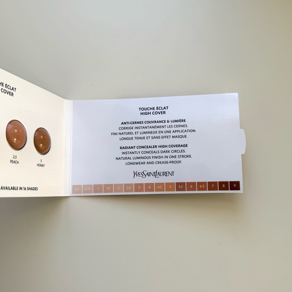 NEW Yves Saint Laurent Touche Éclat Concealer Sample Set - Picture 4 of 7